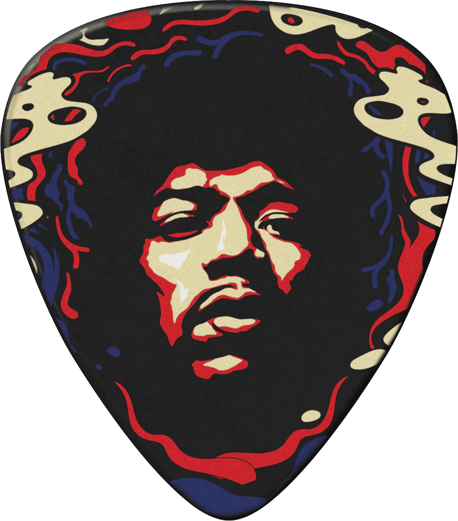 36 x Jimi Hendrix Star