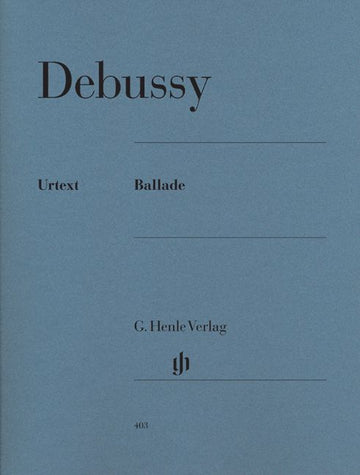 Debussy C. - Ballade