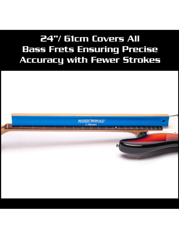 MN812 L-BEAM SANDING BAR FOR BASS FRETS - 61 CM