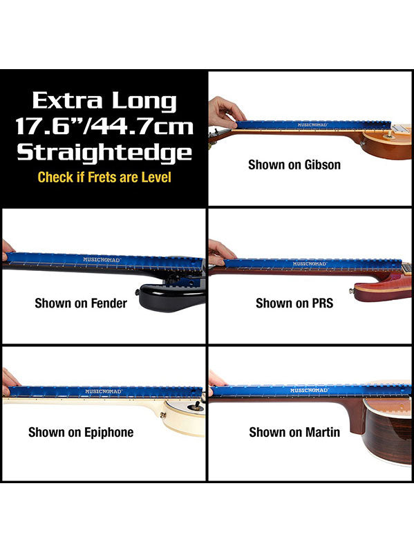 MN821 TRI-BEAM 3-IN-1 - MEASURING SCALE FOR PLANNING FINGERBOARD AND FRETS