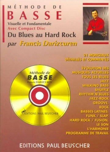 Darizcuren Francis - Méthode De Guitare Basse + CD