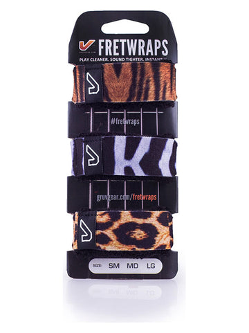FretWraps 3-Pack Wild - Small