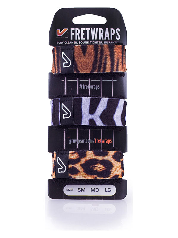 FretWraps 3-Pack Wild - Small