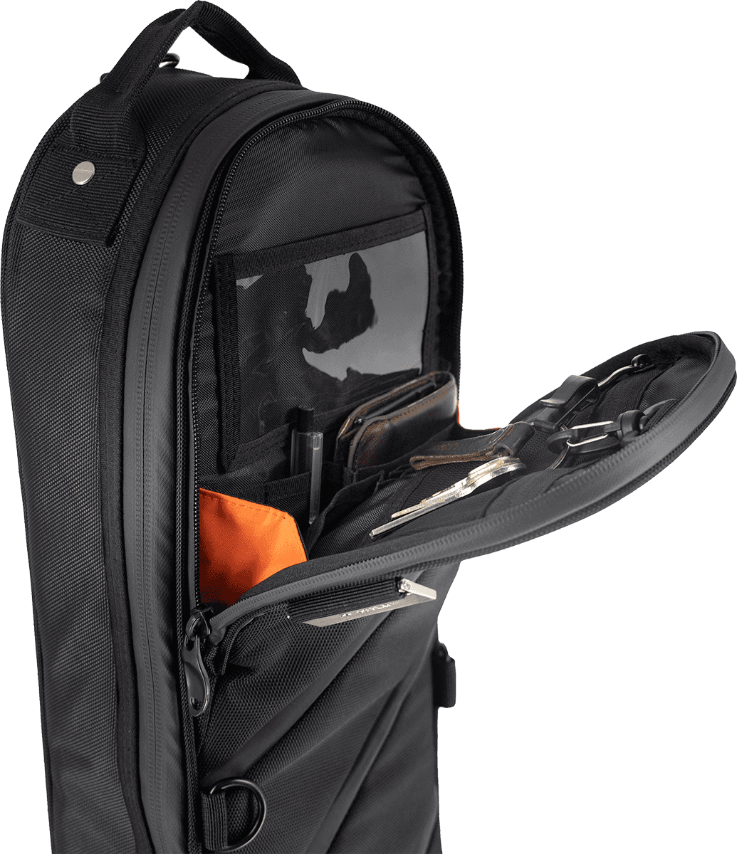 Electric Gigbag - M80 Vertigo Ultra Black (Wheels)