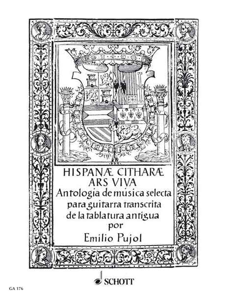 Schott Hispanae Citharae Ars Viva - Guitare