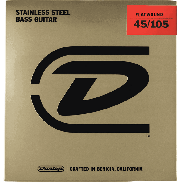 DBFS40105 Stainless Steel Flatwound Long Scale 45-105