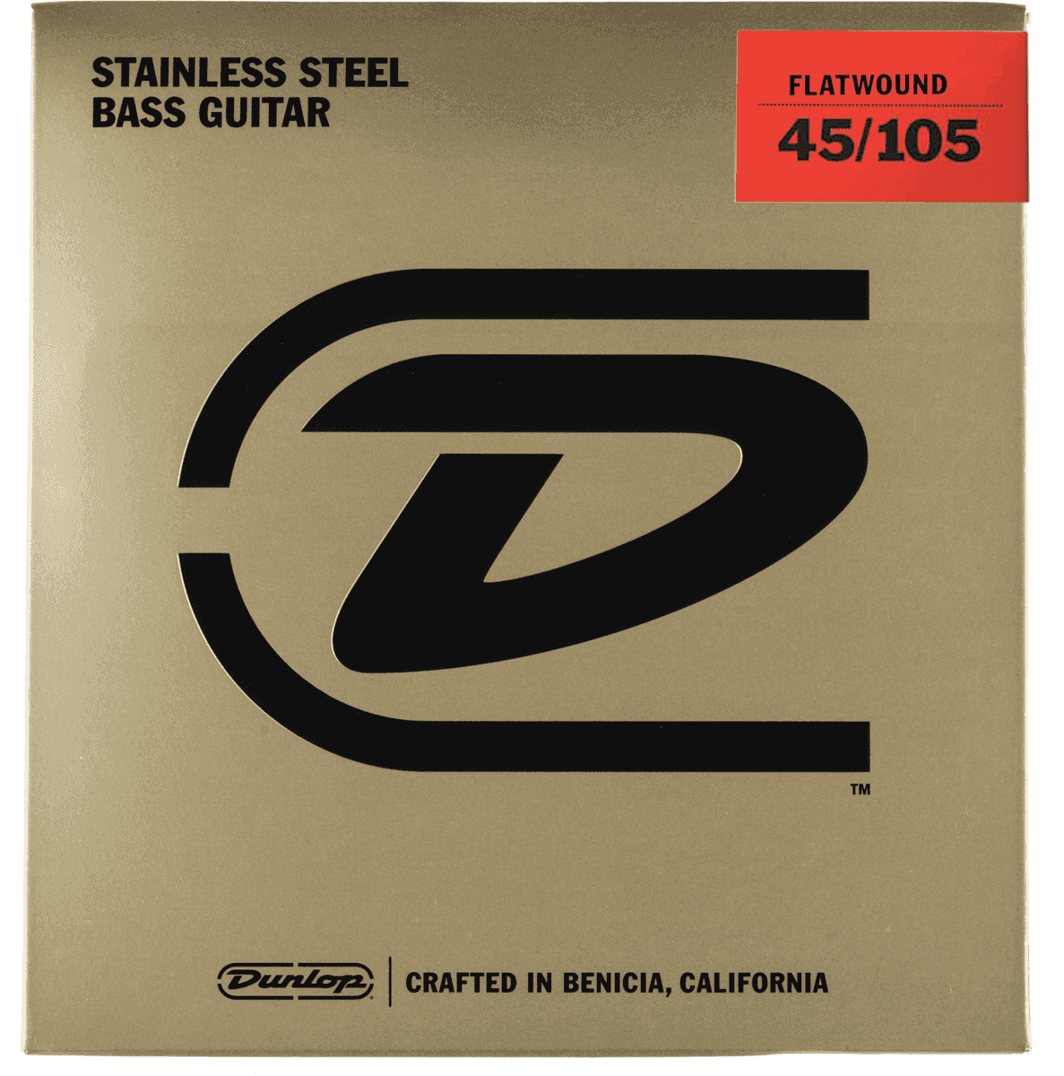 DBFS40105 Stainless Steel Flatwound Long Scale 45-105