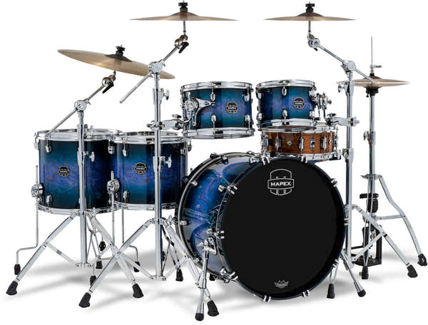 MAPEX SATURN VI STUDIO 22" Cobalt Burst