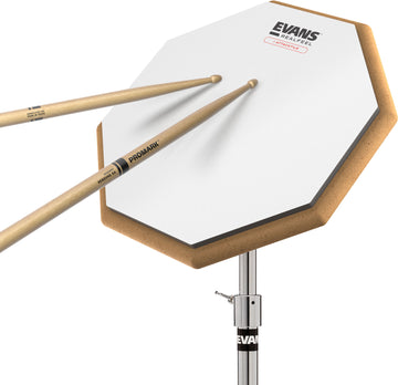 RealFeel EVANS Attacktile Mountable Drum Pad Scholastic Pack 10"
