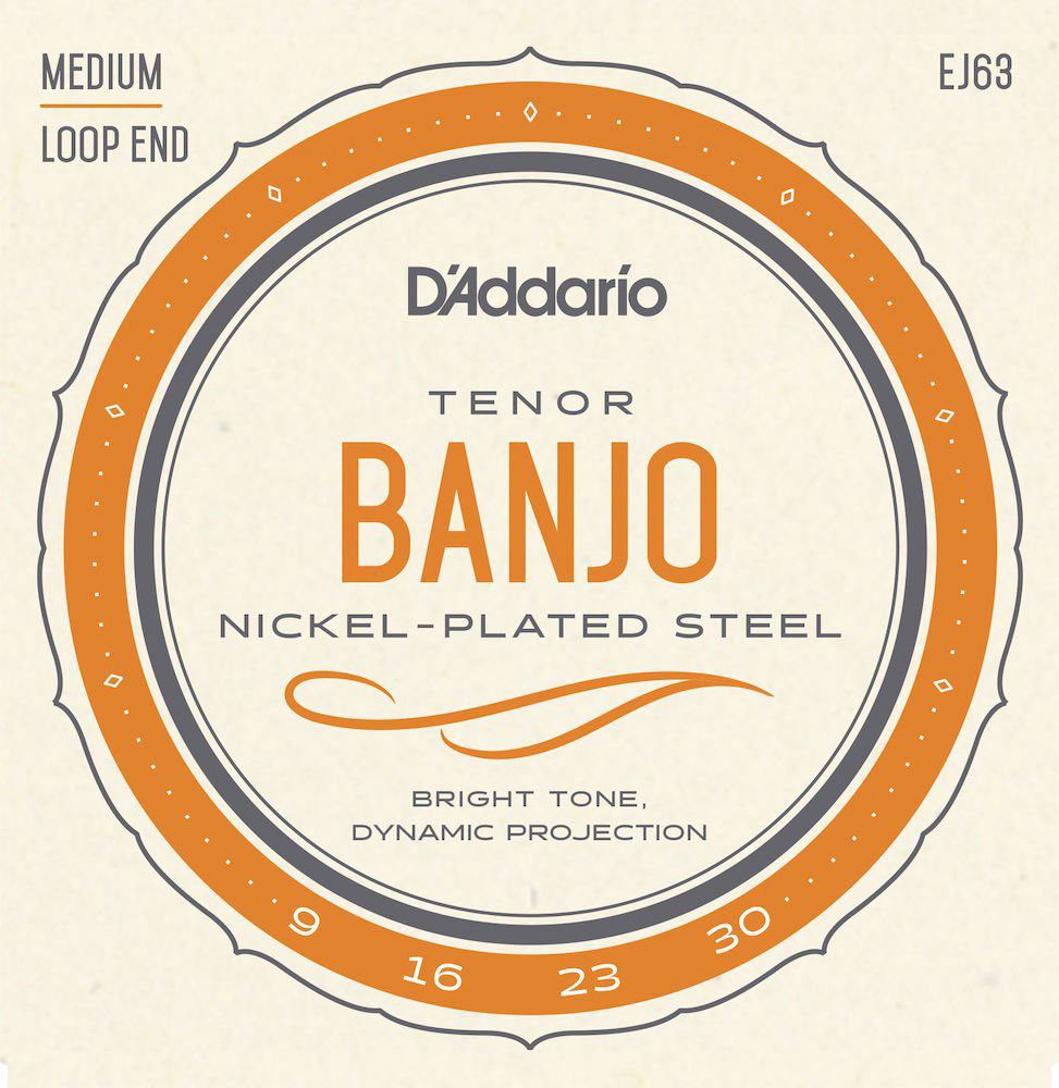 EJ63 TENOR BANJO STRINGS NICKEL 9-30