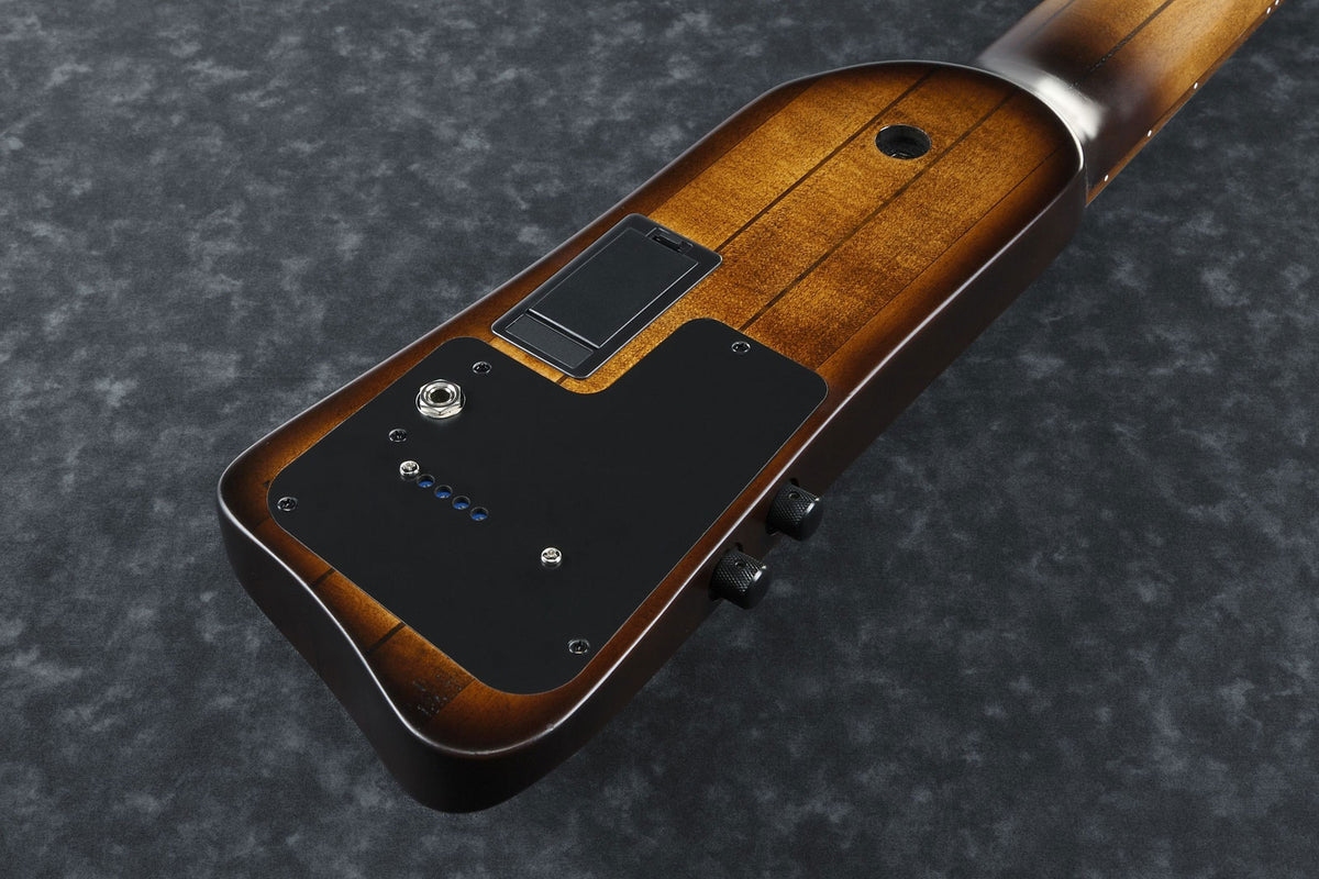 UB804-mob Mahogany Oil Burst Upright Bass Workshop