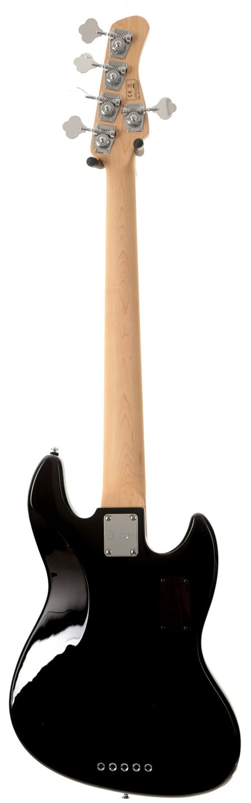 V7 Vintage Alder-5 Left-Handed Black Maple Neck