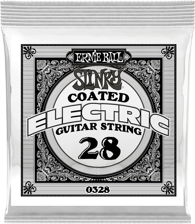 .028 SLINKY COATED NICKEL WOUND ELECTRIC GUITAR STRINGS