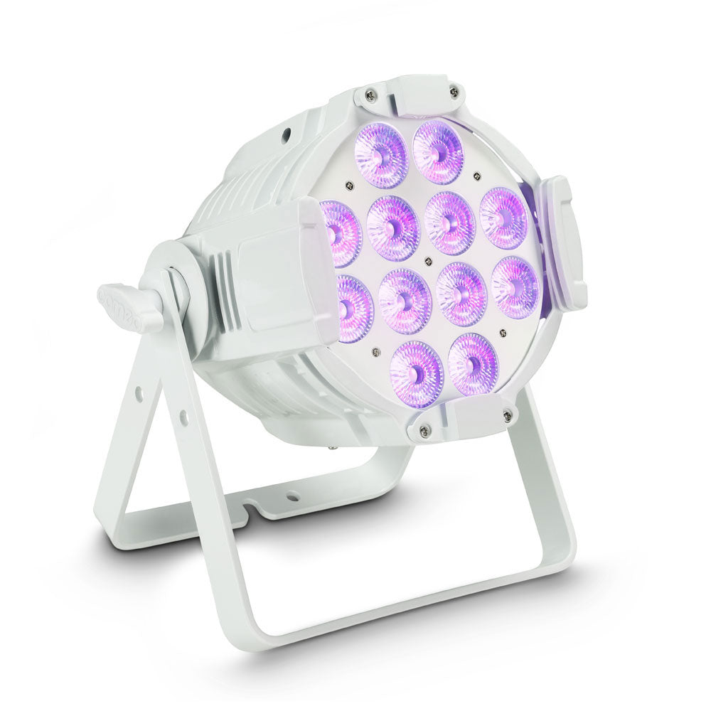 STUDIO PAR 64 CAN RGBWA + UV 12 W WH - 12 W RGBWA + UV LED PAR PROJECTOR 12 W WHITE BOX