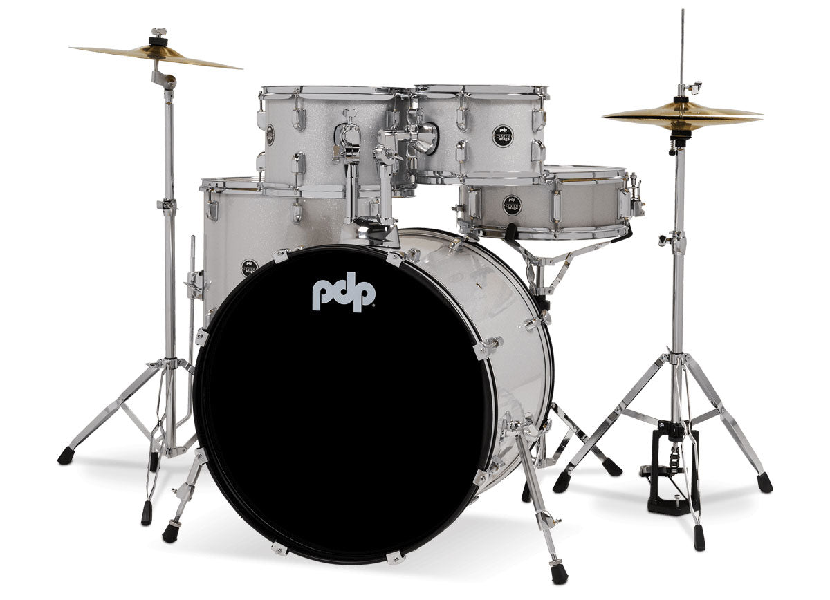 E-DRUM SETS CENTERSTAGE DIAMOND WHITE SPARKLE PDCE2215KTDW