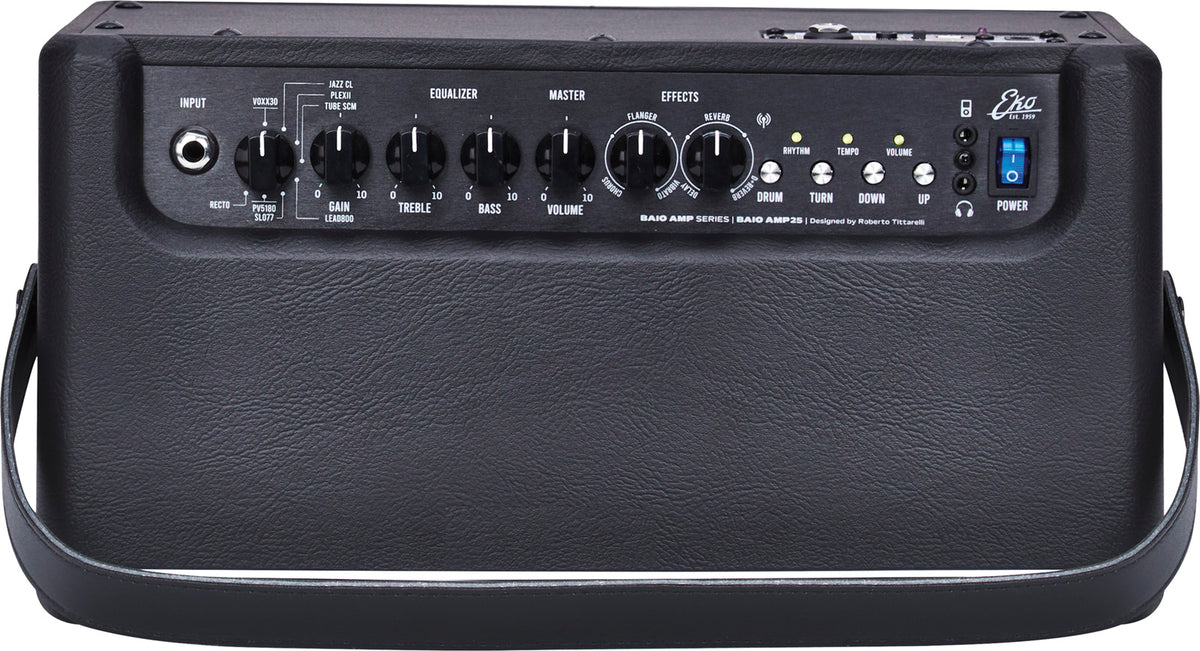 BAIO Amp 25 - compact modeling amp + effects + drum + Bluetooth