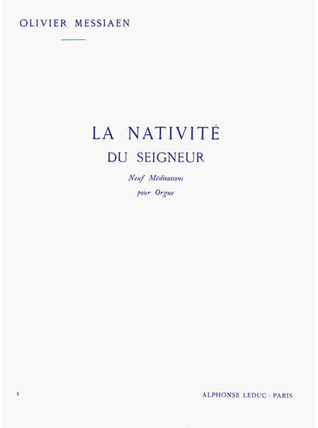 La Nativité Du Seigneur Vol. 4