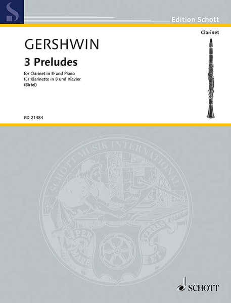 Gershwin G. - 3 Preludes - Clarinette