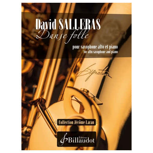Billaudot Danse Folle Saxophone Alto - Salleras