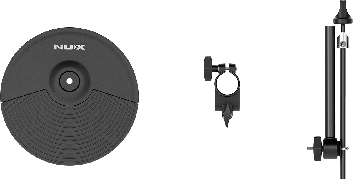 Nux BOOM + CLAMP + 10" CYMBAL FOR DM-210