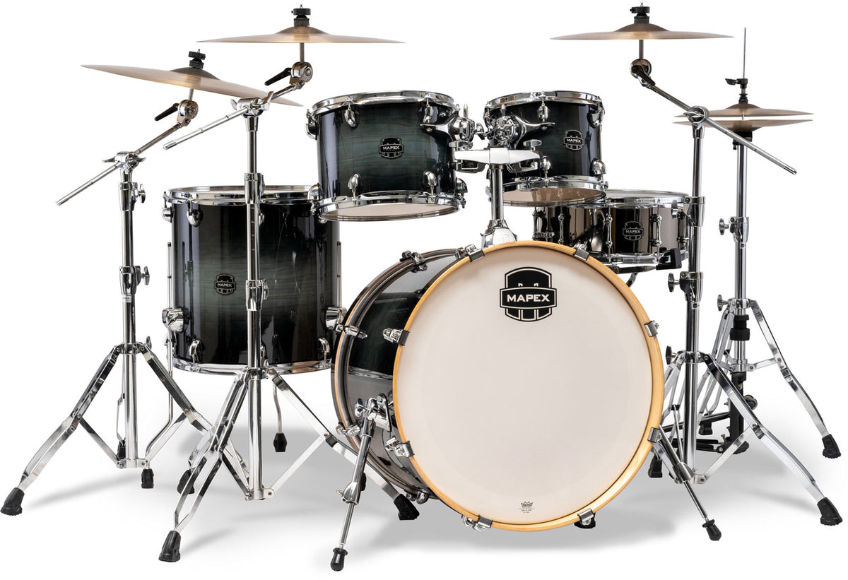 armory pop rock 5 drum shells black onyx
