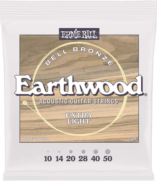 Ernie Ball 2350 Earthwood Bell Bronze Extra Light 10-50