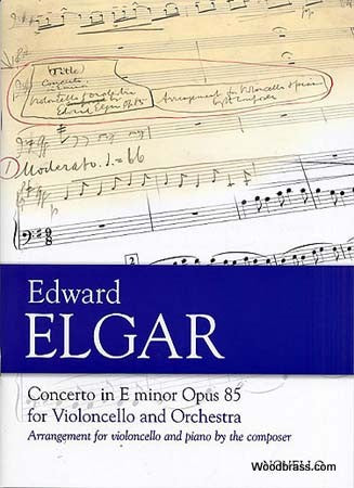 Elgar E. - Concerto In Em Op.85 For Violoncello & Piano