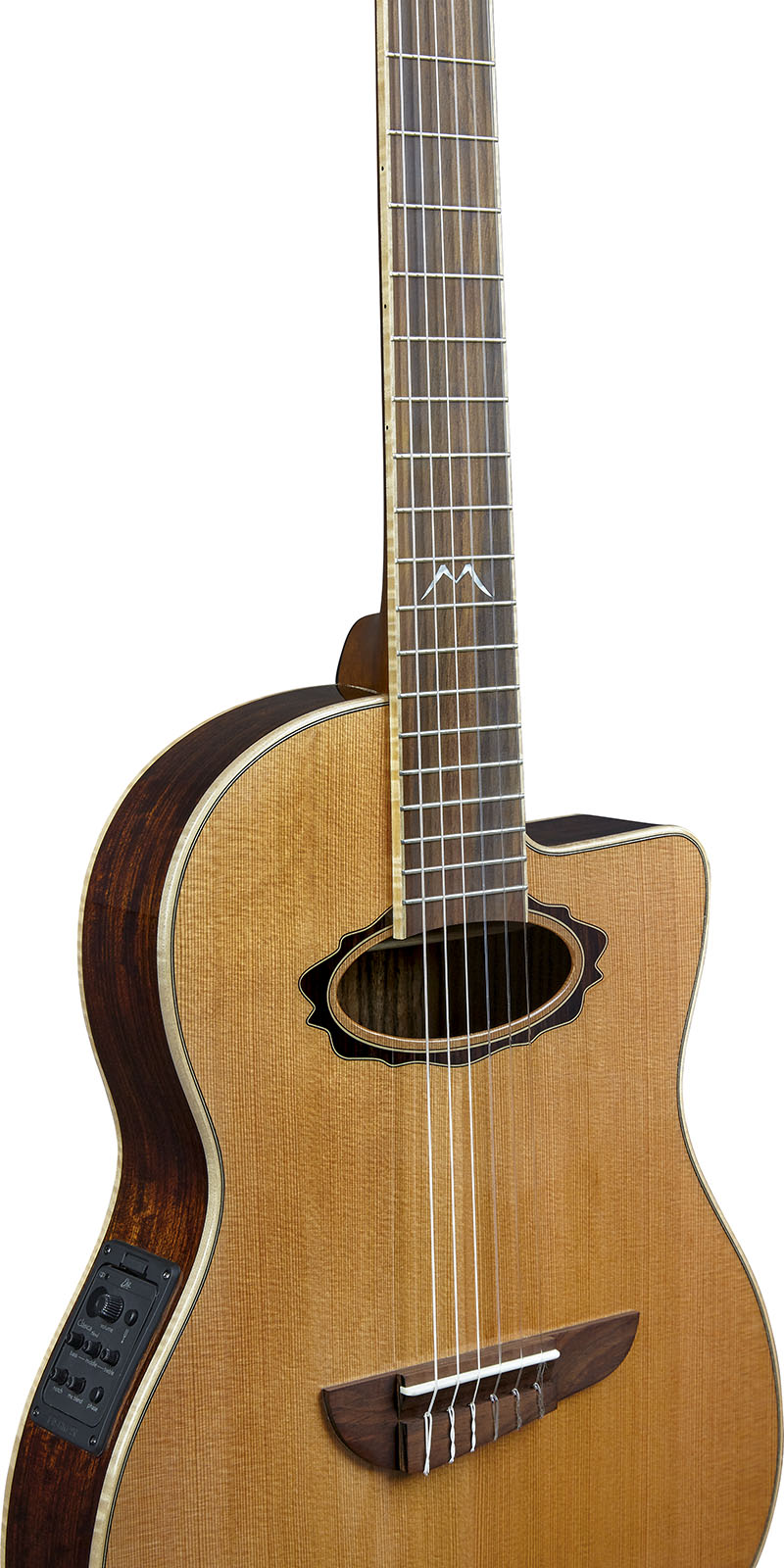 MIA N400CE Nylon cutaway electro Natural