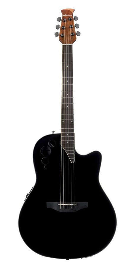 Ae44Ii Mid Cutaway Black Satin