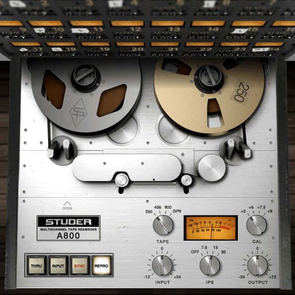 Universal Audio UAD Studer A800 Tape Recorder
