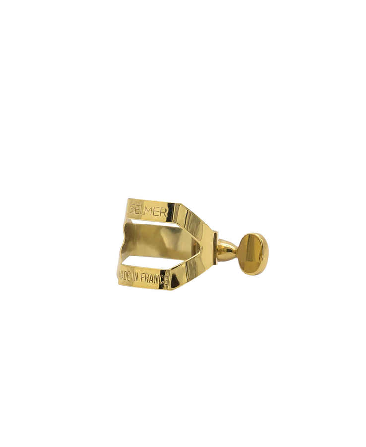 Soprano Saxophone Ligature Lacquered (Ebonite Mouthpiece)