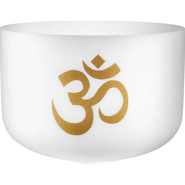 Sonic Energy 16" Om Crystal Singing Bowl 136.10 Hz / C#3