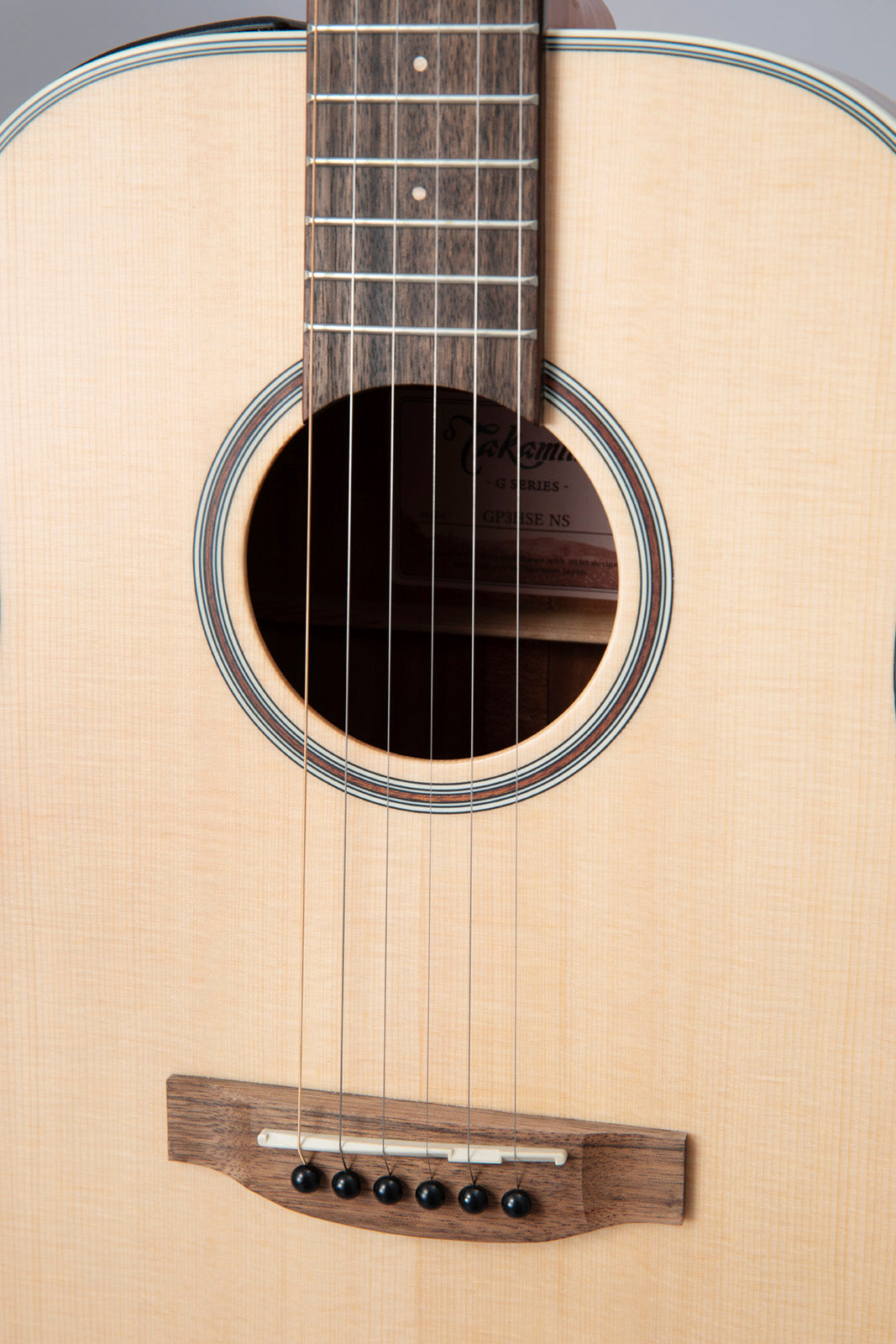 GP3HSE 3/4 Takamini Dreadnought Electro Natural Satin