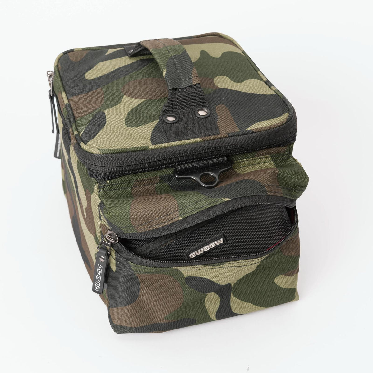 45 RECORD-BAG 100 NEW CAMO-GREEN/BORDEAUX