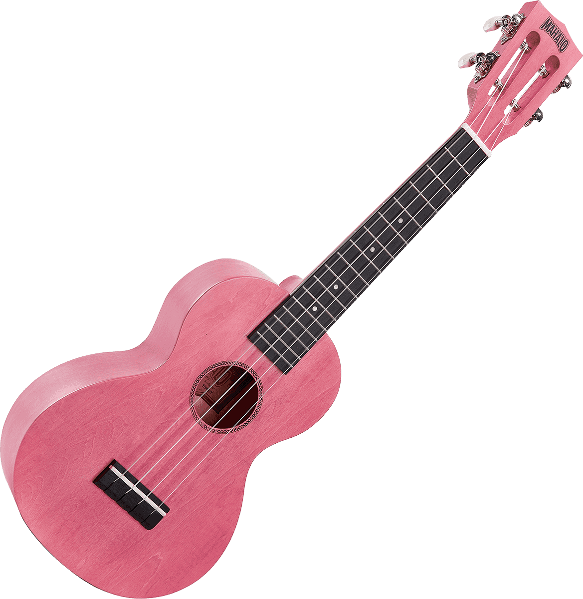 Ukulele Island Concert Coral Pink + Cover