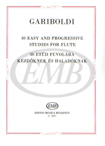 Gariboldi G. - Studi Facili E Progressivi (30) - Flute