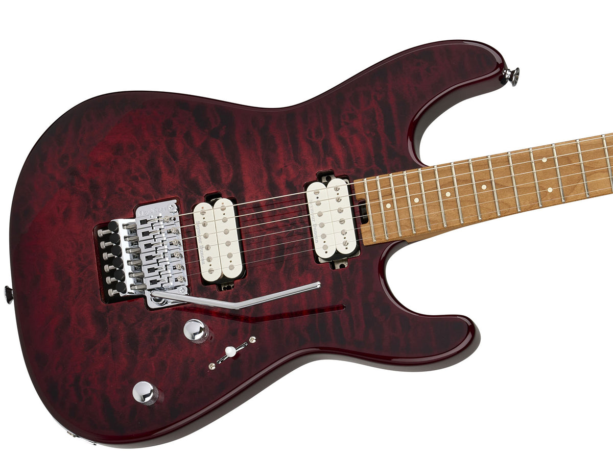 Pro-Mod Plus San Dimas Style 1 HH FR CM Carmalized MN Sangria Burst