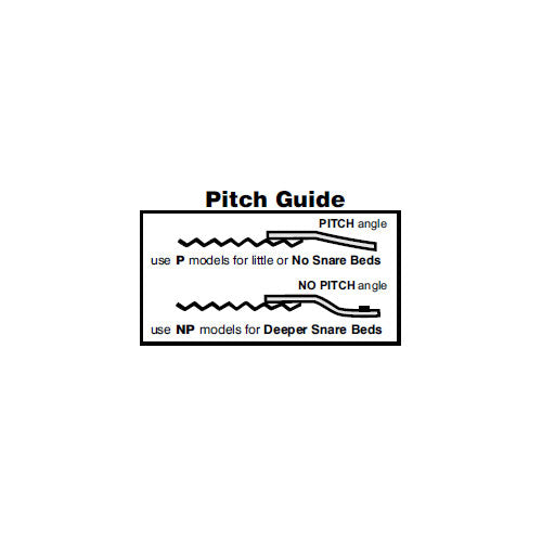 FC1220NP 12" SNARE WIRES - 20 STRANDS CARBON NO PITCH