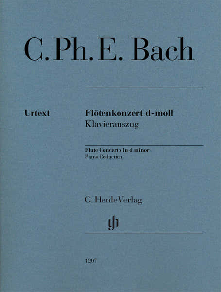 Bach C.p.e - Flute Concerto In D Minor - Flute & Piano