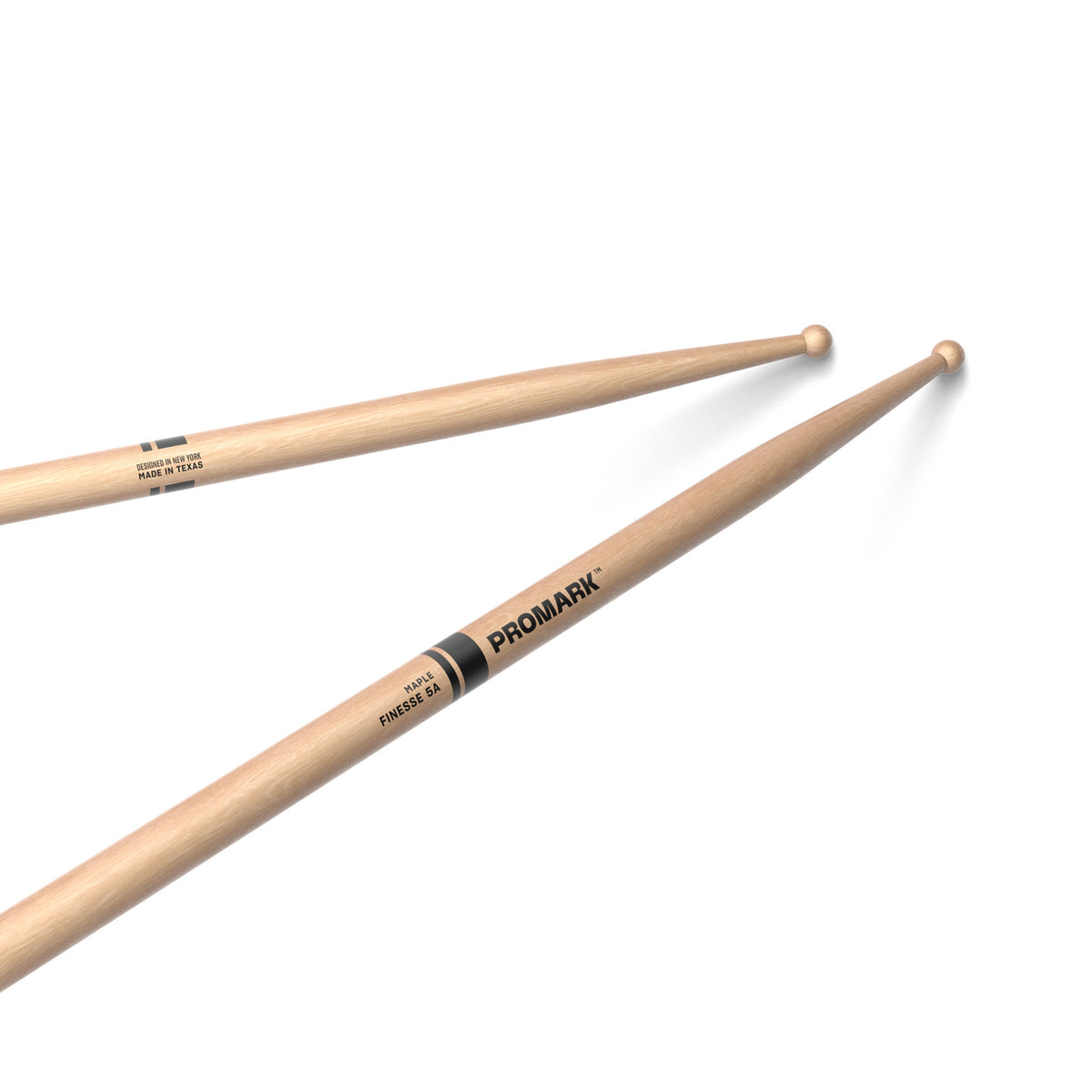 Finesse Rebound 5A Maple Small Round Wood Tip