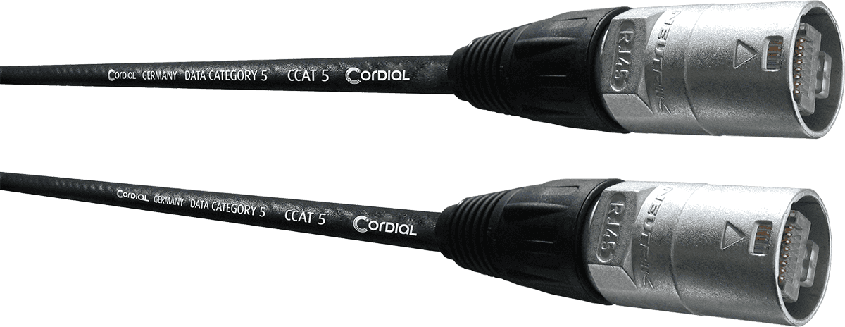 NETWORK CABLE CAT5E ETHERCON 2.5M