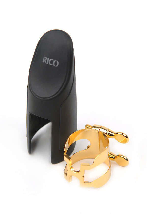 Ligature H Mouthpiece Cap Tenor Sax (Bonite Mouthpieces) Gold