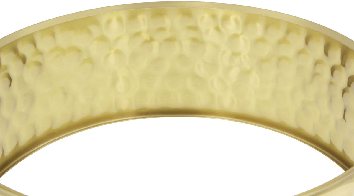 Shb1405 14" X 5" Hammered Brass Shell Snare Drum