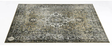 VPCLB-GRN VINTAGE PERSIAN CLUB SERIES 1.63 X 1.42M ANTI-SLIP GREEN