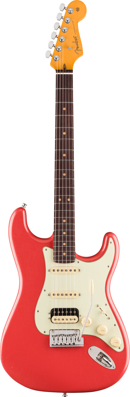 Stratocaster '60s American Ultra Luxe Vintage HSS RW Fiesta Red - Refurbished