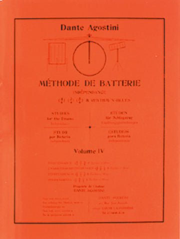 Méthode De Batterie Vol.4 - Agostini