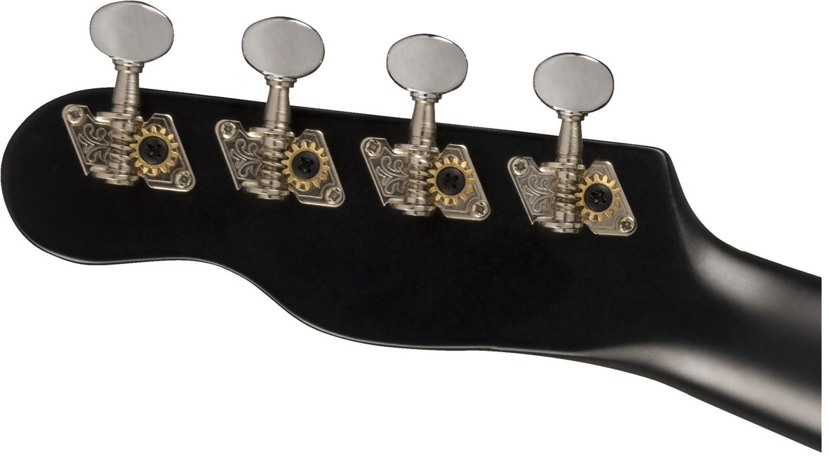 Venice Soprano Ukulele WN Black