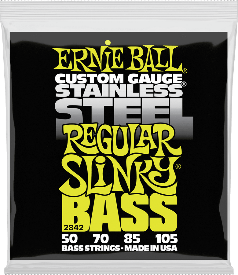 2842 Custom Gauge Stainless Steel Regular Slinky 50-105