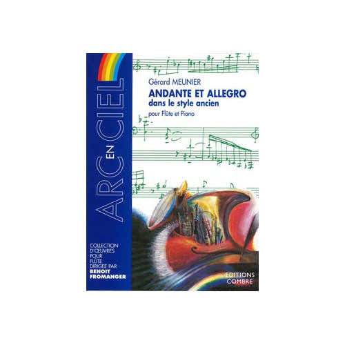 Combre Meunier - Andante+allegro Style Ancien - Flûte et Piano