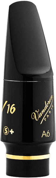 SAXOPHONE MOUTHPIECE ALTO V16 EBONITE A6 S+